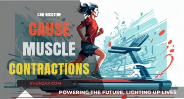 Nicotine's Impact: Muscle Contractions and Nicotine