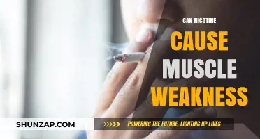 Nicotine's Impact: Muscle Weakness and Fatigue