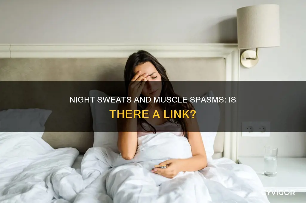 can night sweats cause muscle spasms