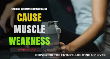 Hydration: Muscle Weakness and Water Intake