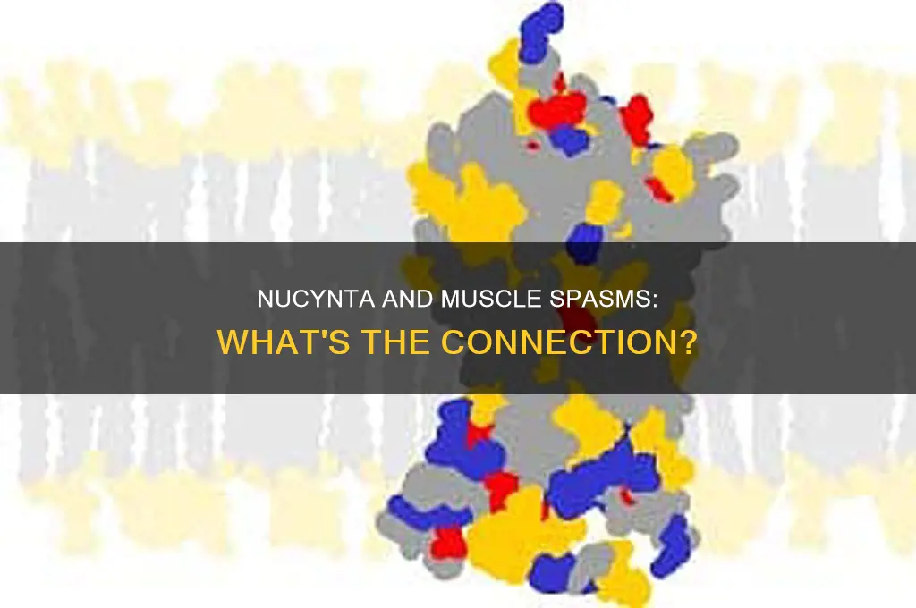 can nucynta cause muscle spasm
