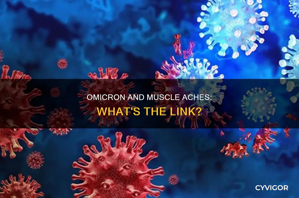 can omicron cause muscle aches