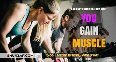 Healthy Eating Alone: Can It Truly Build Muscle Mass?