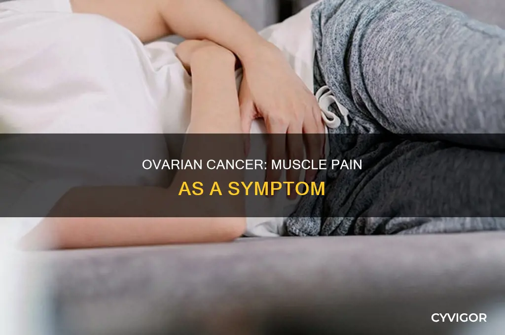 can ovarian cancer cause muscle pain