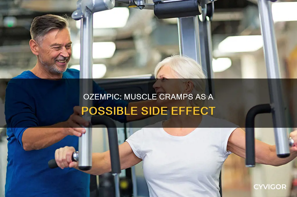 can ozempic cause muscle cramps