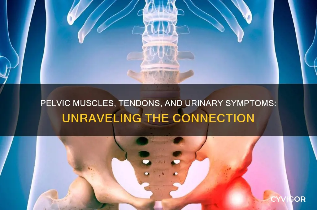 can pelvic muscles or tendons cause urinary symptoms