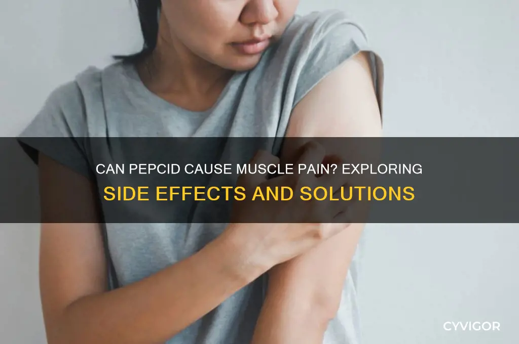 can pepcid cause muscle pain