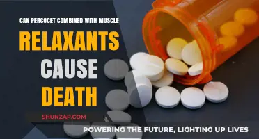 Deadly Mix: Percocet and Muscle Relaxants – Risks and Dangers