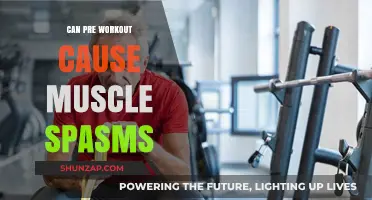 Pre-Workout and Muscle Spasms: Unraveling the Connection and Risks