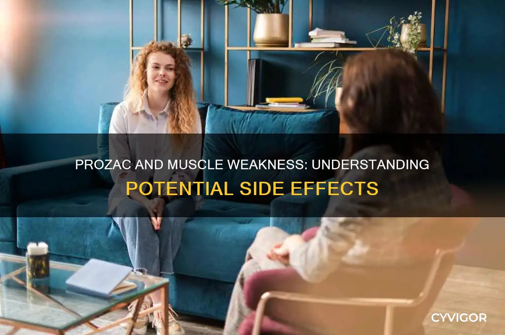 can prozac cause muscle weakness