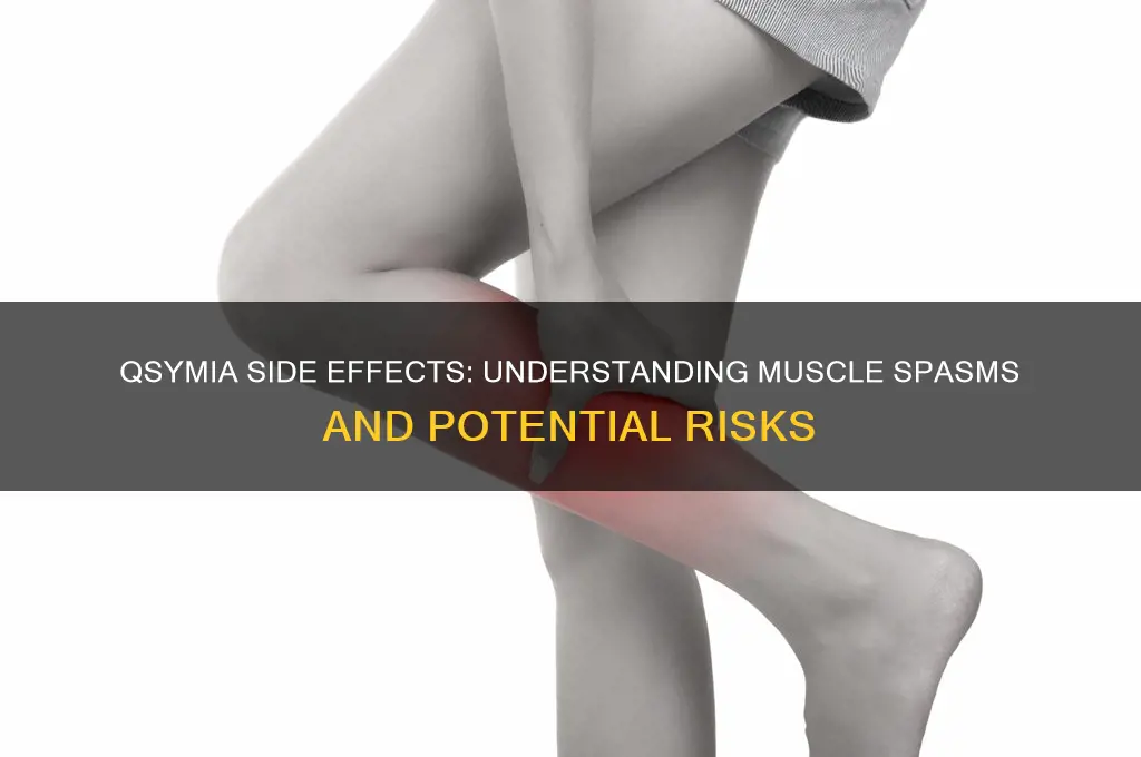 can qsymia cause muscle spasms