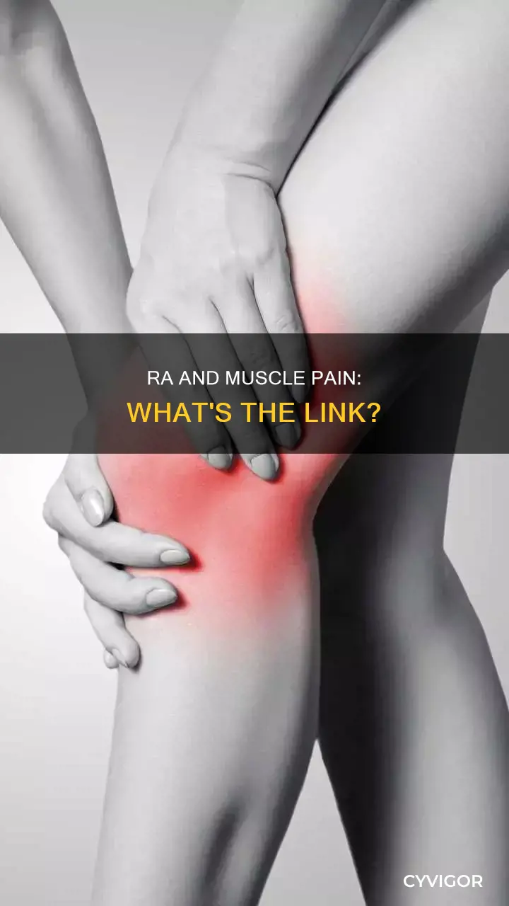 can ra cause muscle pain