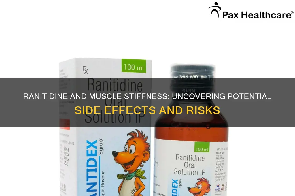 can ranitidine cause muscle stiffness