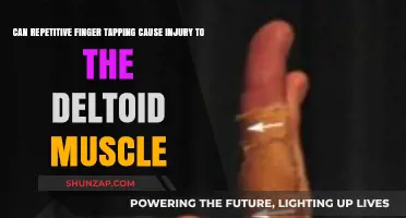 Repetitive Finger Tapping: Unlikely Deltoid Injury Risk Explained