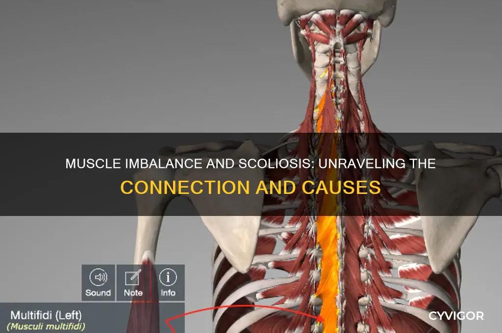 can scoliosis be caused by muscles
