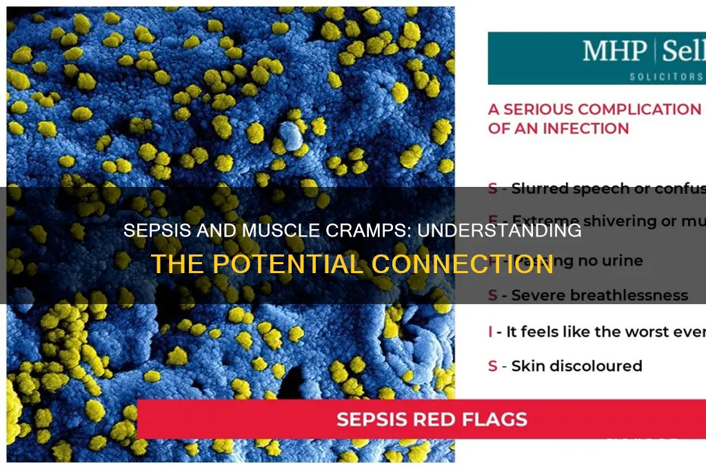can sepsis cause muscle cramps