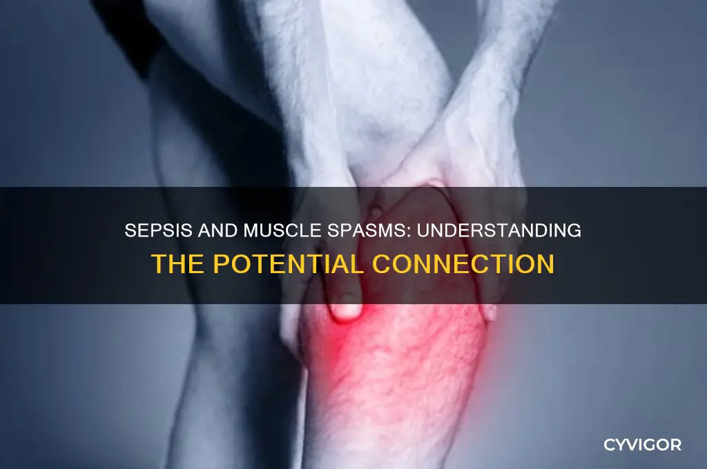 can sepsis cause muscle spasms