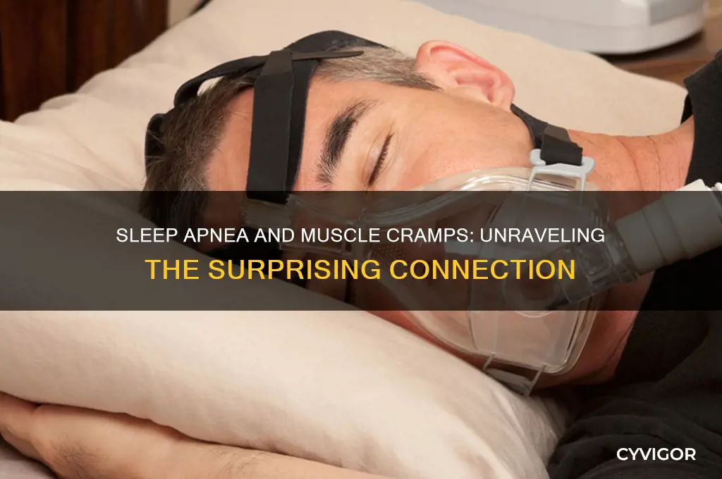 can sleep apnea cause muscle cramps