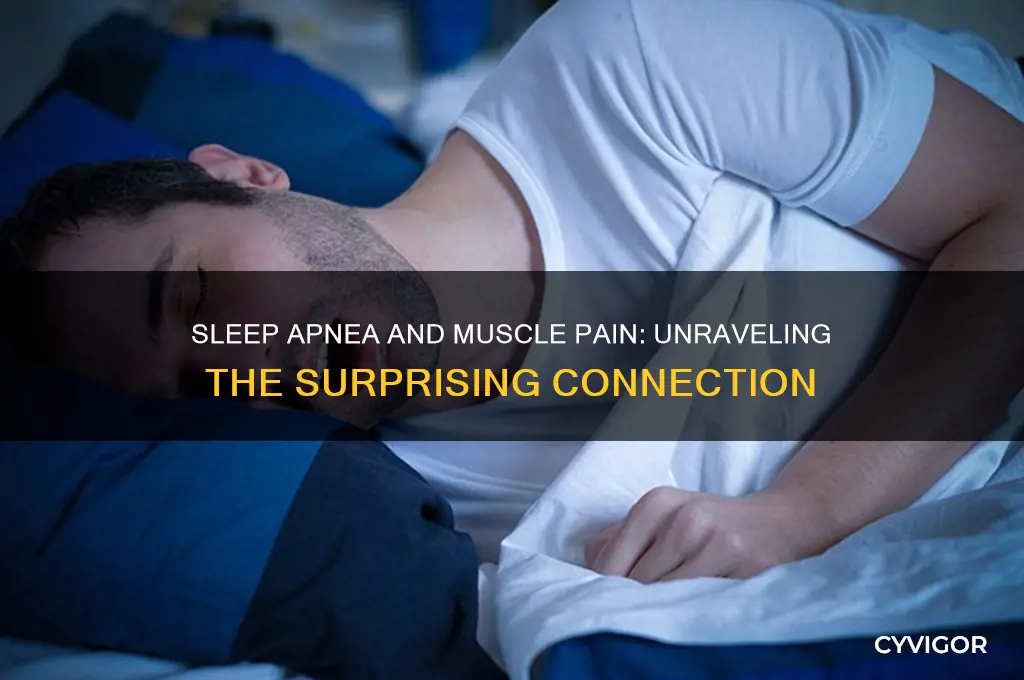 can sleep spnea cause muscle pains