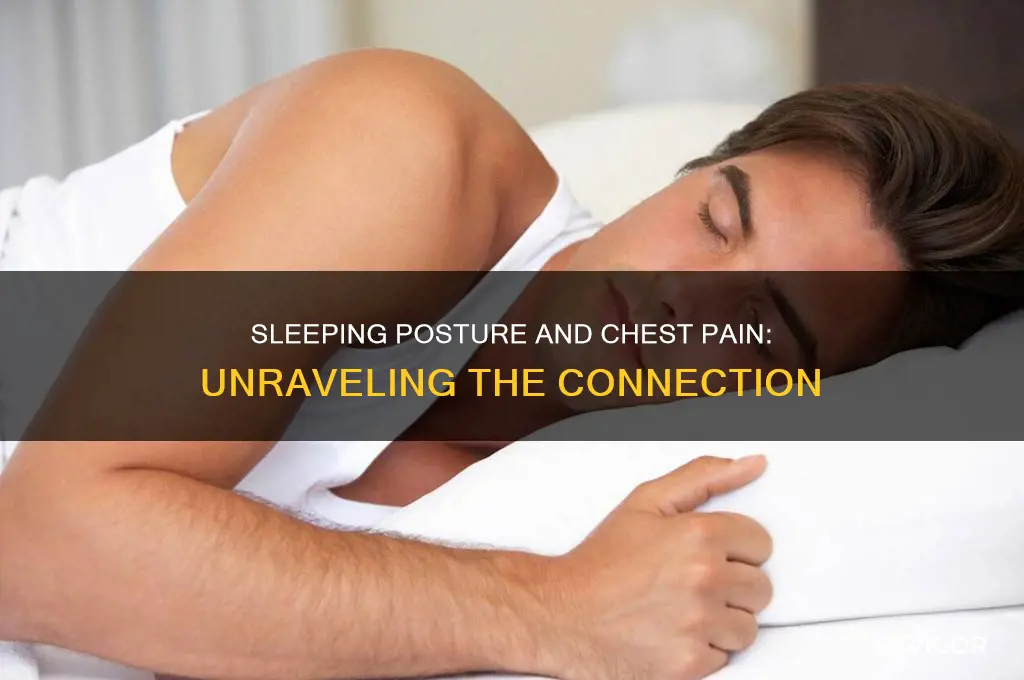 can sleeping wrong cause chest muscle pain
