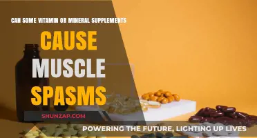 Can Vitamin or Mineral Supplements Trigger Unwanted Muscle Spasms?