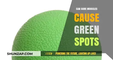 Sore Muscles and Green Spots: Unraveling the Unexpected Connection