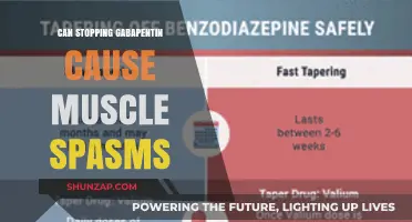 Stopping Gabapentin: Understanding Muscle Spasms and Withdrawal Symptoms