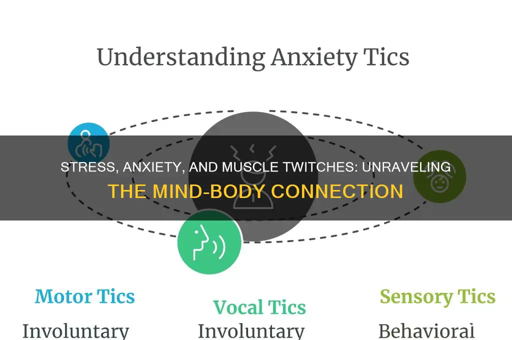 can stress and anxiety cause muscle twitches
