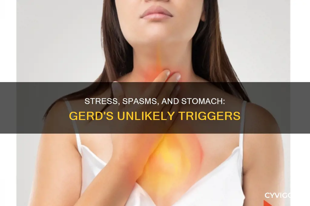 can stress or muscle spasms cause gerd to build up