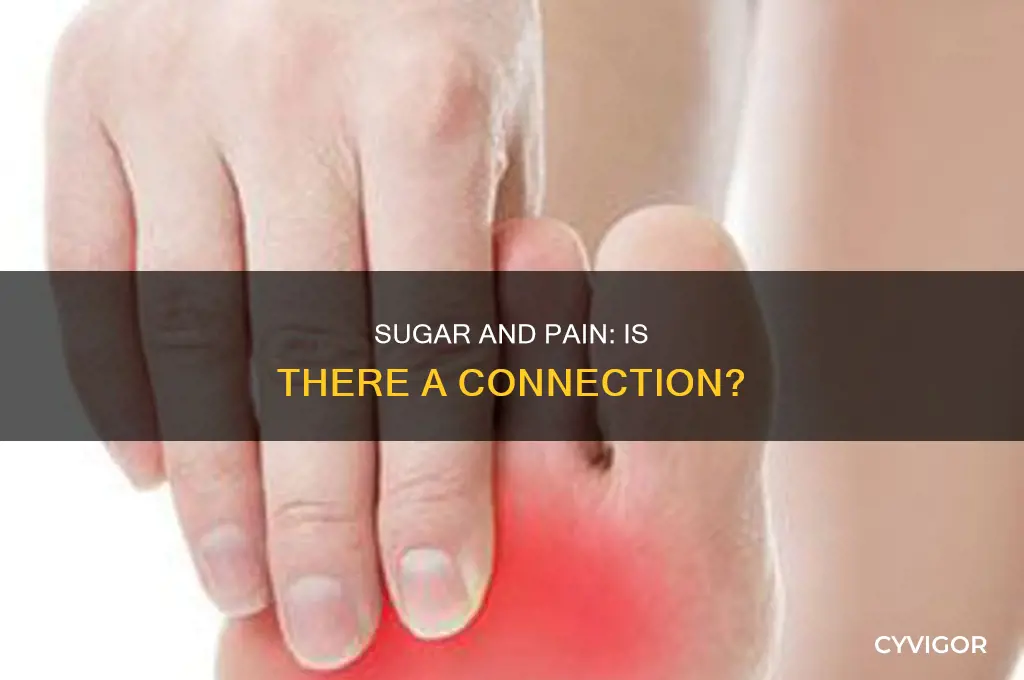 can sugar cause joint and muscle pain