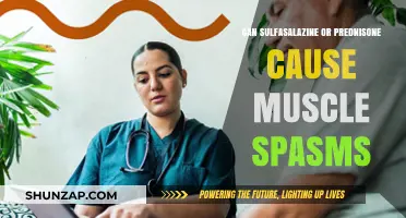 Sulfasalazine, Prednisone, and Muscle Spasms: What's the Link?