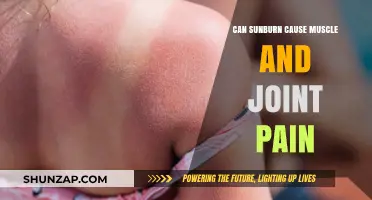 Sunburn and its surprising impact on muscles and joints