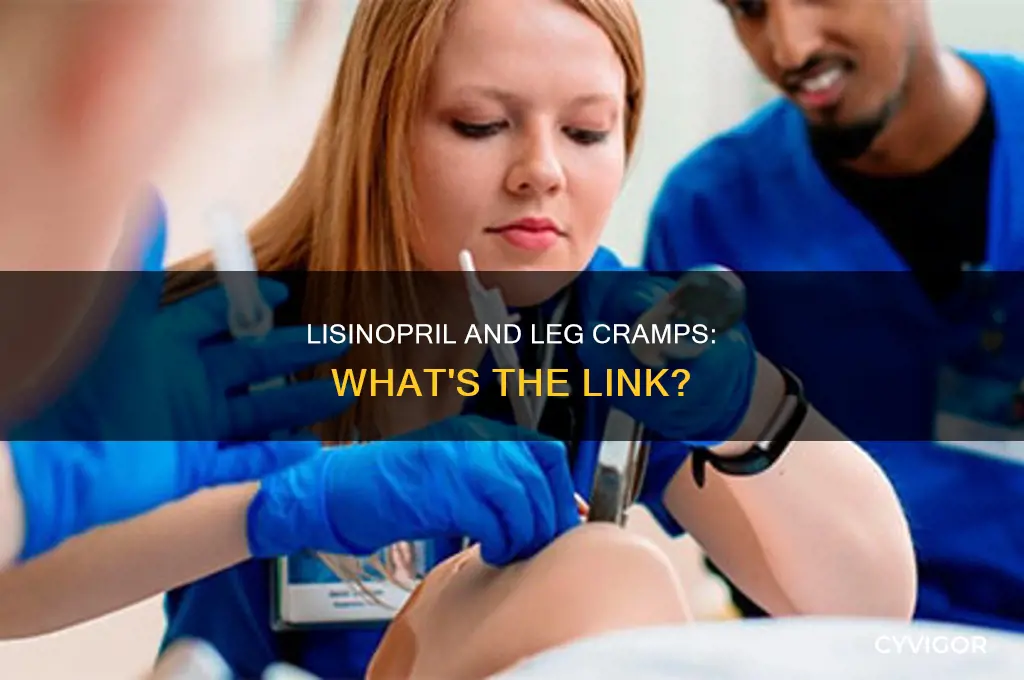 can taking lisinopril causing muscle cramps in the legs
