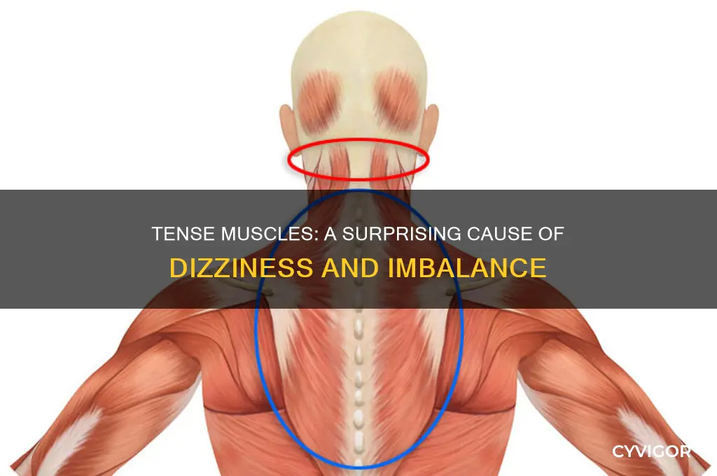 can tense muscles cause dizziness