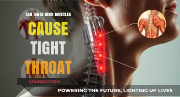 How a Tense Neck May Cause a Tight Throat