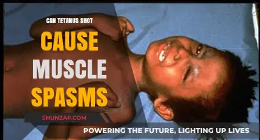 Tetanus Shot Side Effects: Muscle Spasms Explained