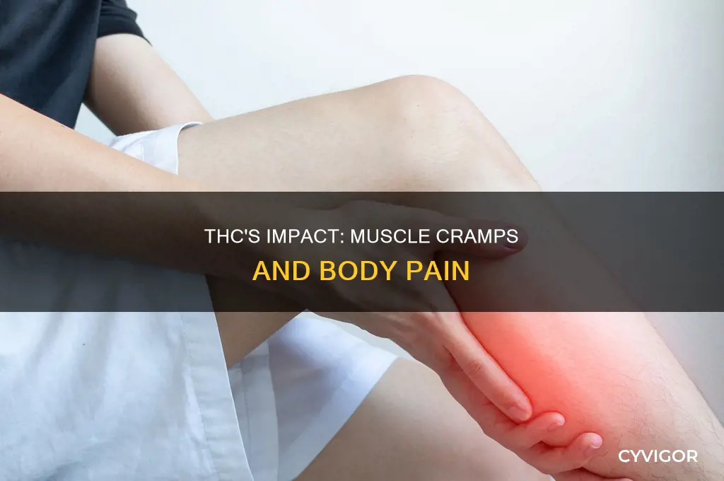 can thc cause muscle cramping