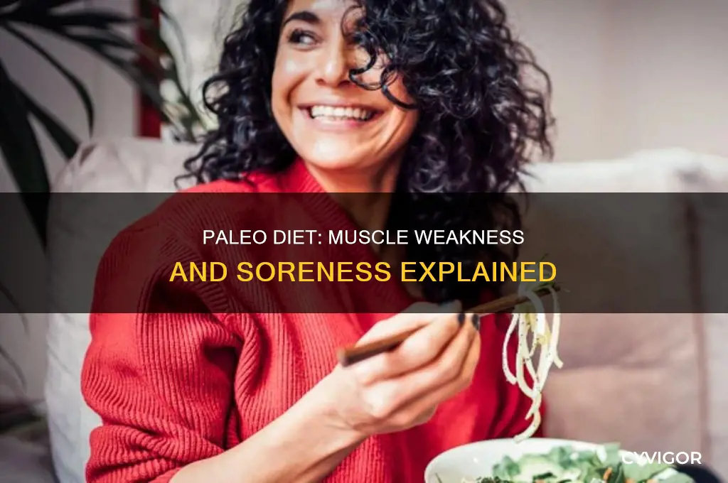 can the paleo diet cause muscle weakness and soreness