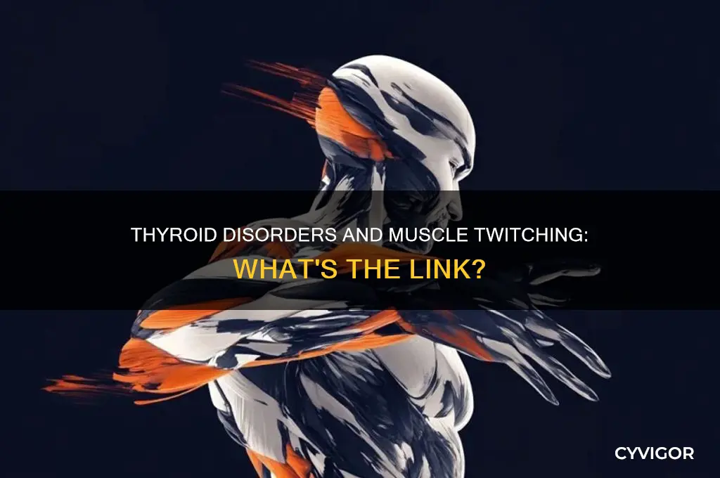 can thyroid cause muscle twitches