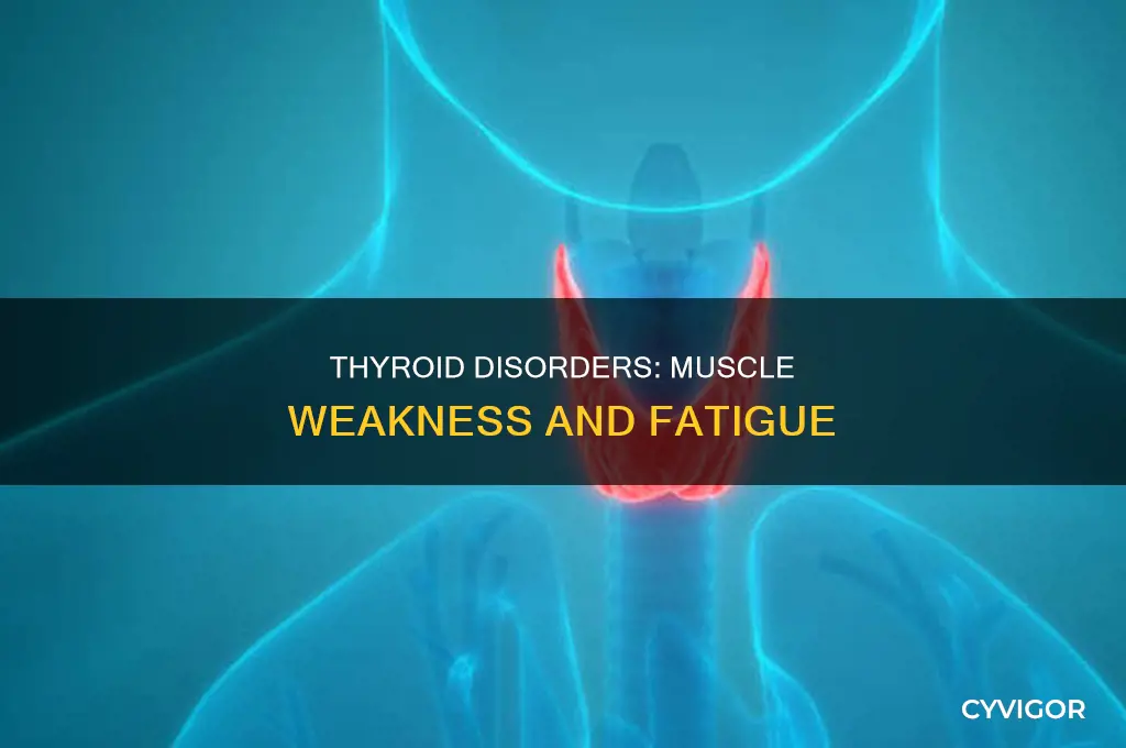can thyroid disease cause muscle weakness
