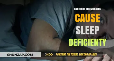 Tight Leg Muscles: A Culprit Behind Sleep Deficiency?