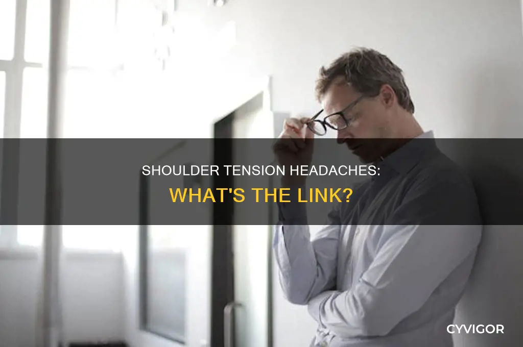 can tight muscles in shoulders cause headaches