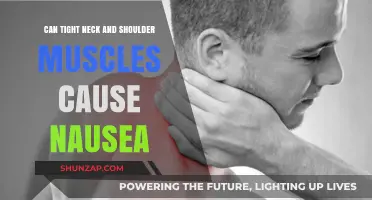 How Neck and Shoulder Tension Can Cause Nausea