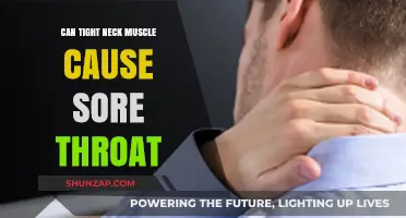 Tight Neck Muscles: A Surprising Cause of Sore Throats