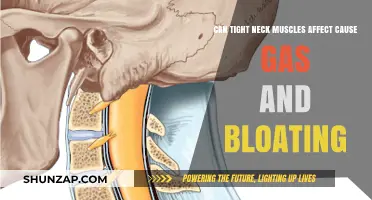 Neck Muscle Tension: Gas and Bloating Culprit?