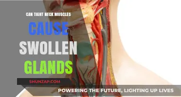 Tight Neck Muscles: Swollen Gland Culprit or Coincidence?