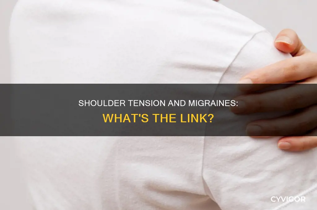 can tight shoulder muscles cause migraines