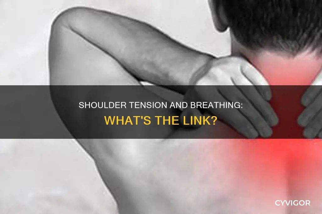 can tight shoulder muscles cause shortness of breath