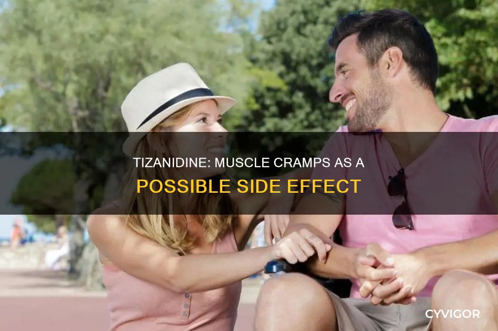 can tizanidine cause muscle cramps