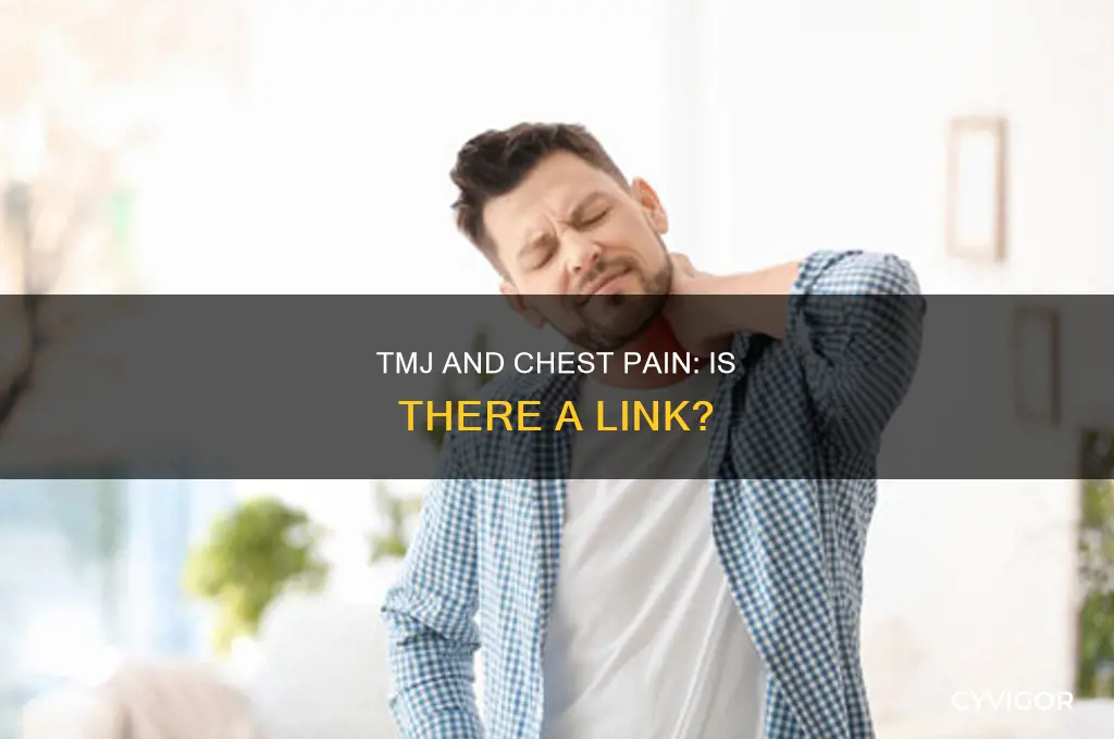 can tmj cause chest muscle pain